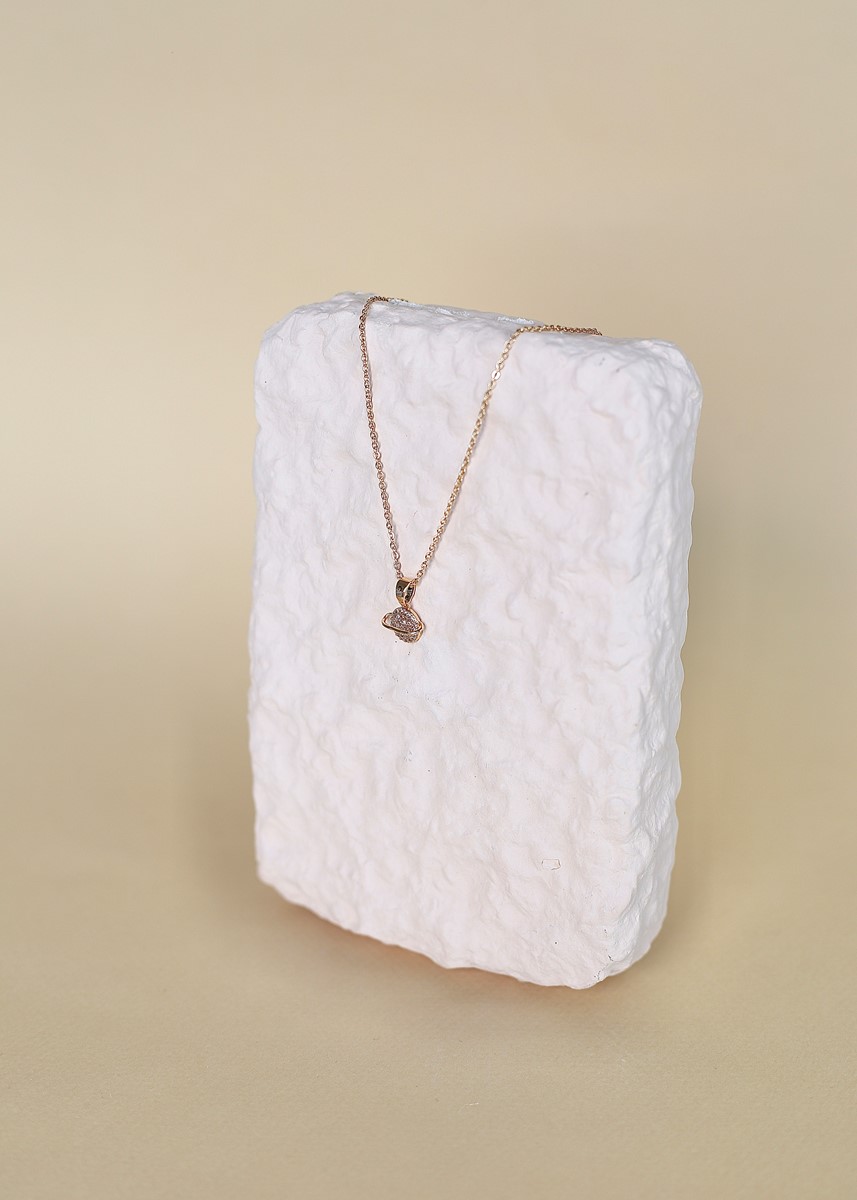  zirkon taşlı minimal gezegen kolye