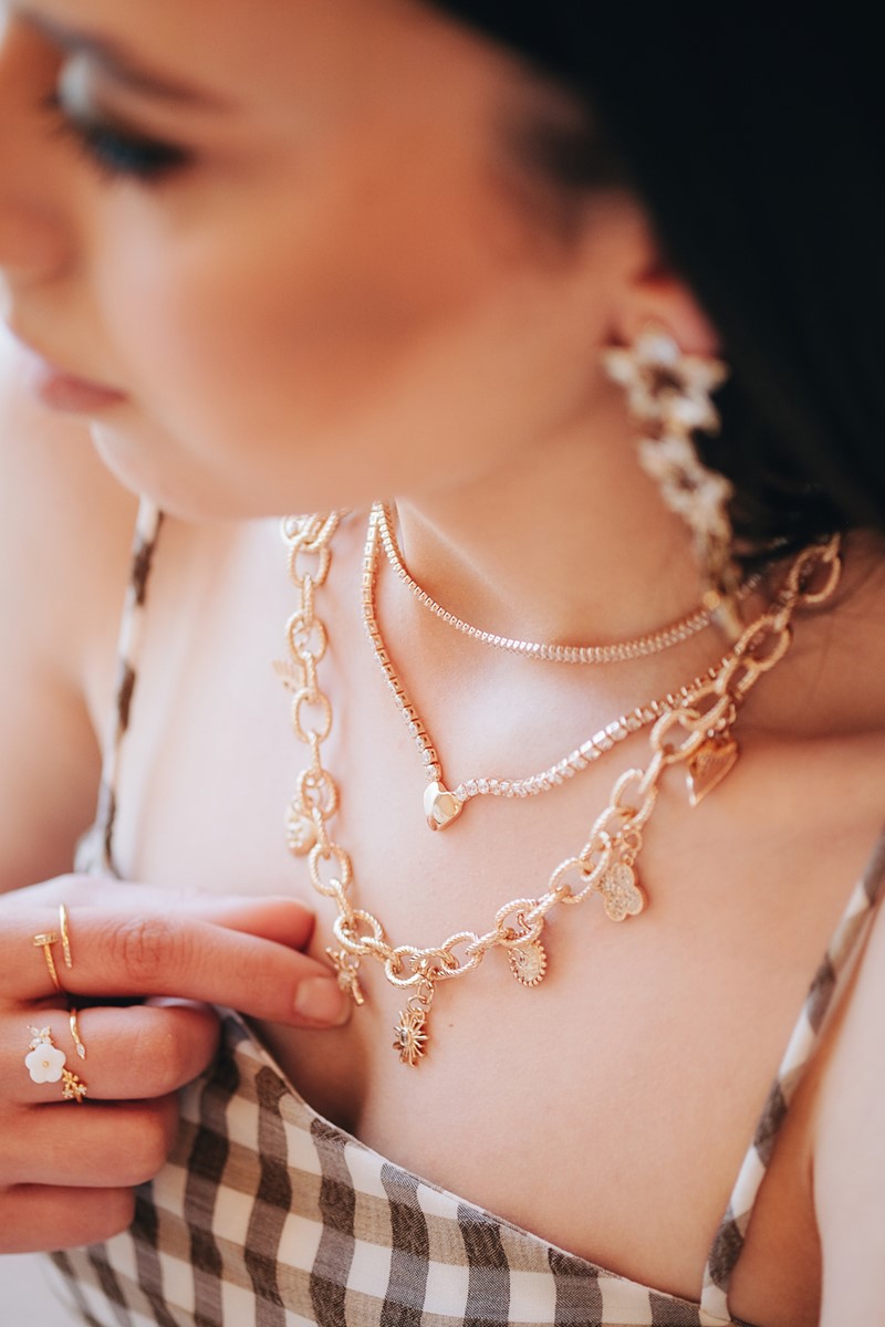 Taşlı Minimal Çivi Yüzük