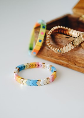 Renkli Seramik Kaplama Bileklik