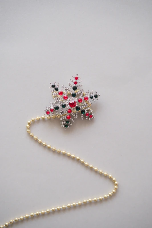 Yılbaşı Temalı Yıldız Broş