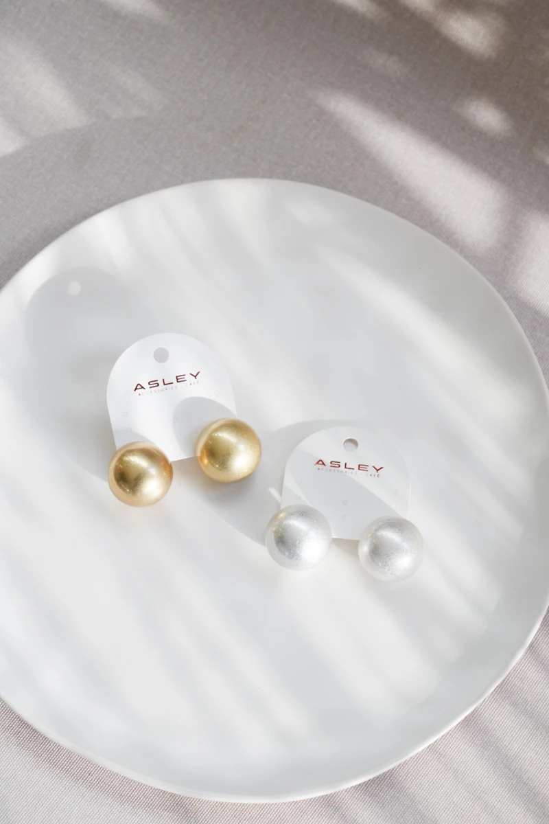 C Tasarım Mat Küpe