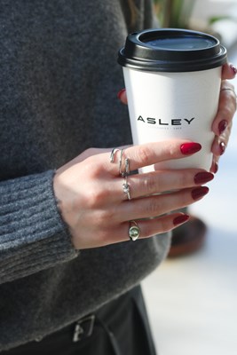 Yuvarlak Metal Serçe Parmak Yüzük