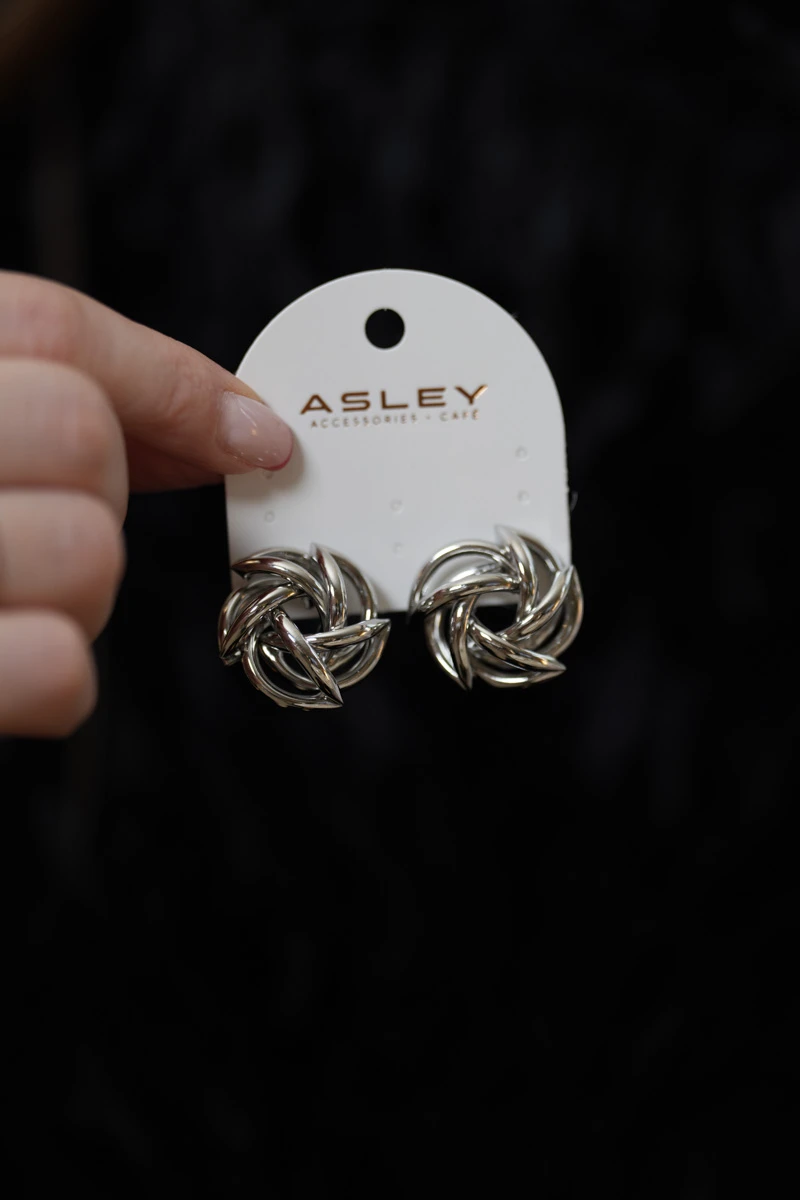 Kelt Düğüm Tasarım Sabit Küpe