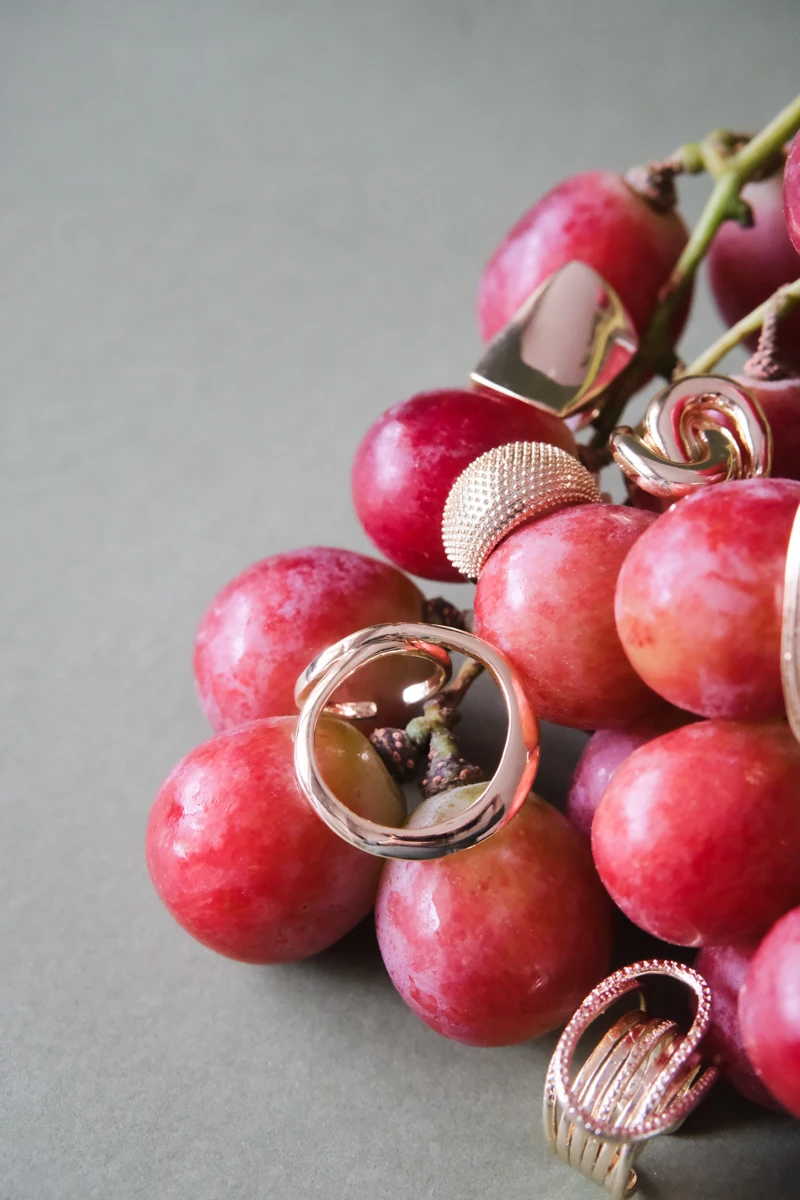 Büyük Halka Tasarım Gold Yüzük 